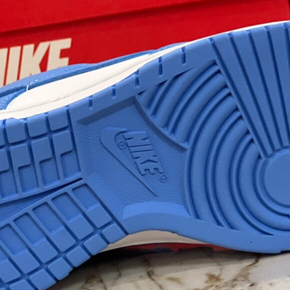 Nike Men's White and Blue Sneakers Nike Hardaway sz 9 Mens - Picture 3 of 9